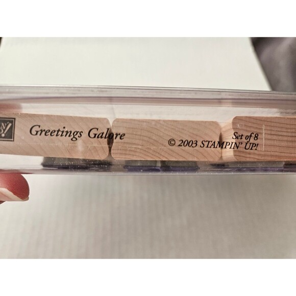 Stampin Up Greetings Galore set vintage - Picture 2 of 7